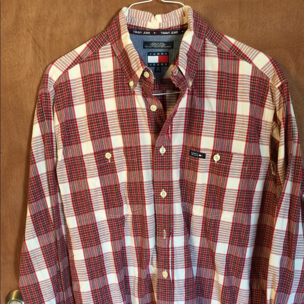 Long sleeve button down mens shirt